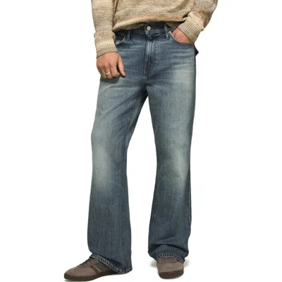 Lucky Brand Baggy Bootcut Jeans In Blue