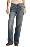 Lucky Brand Women's Baggy Wide Leg Jeans In Blue