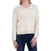 LUCKY BRAND LUCKY BRAND BAJA KNIT SWEATER HOODIE