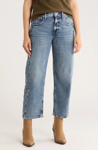 Lucky Brand Barrel Leg Jeans In Blue