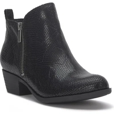 Lucky Brand Basel Bootie In Black 2