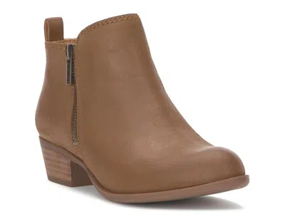 Lucky Brand Basel Bootie In Brown