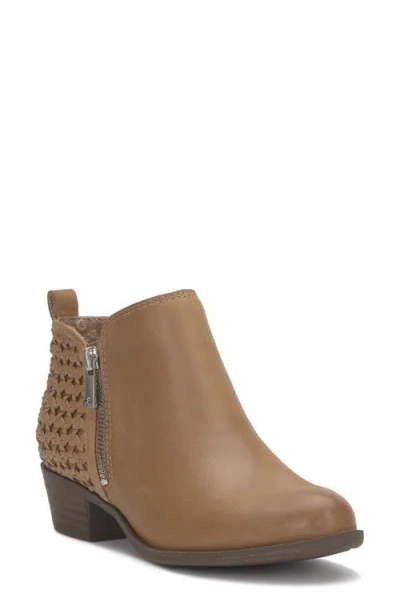 Lucky Brand Basel Bootie In Tuscany Leather/textile