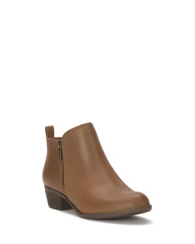 Lucky Brand Basel Flat Bootie In Brown