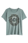 LUCKY BRAND BE MINDFUL BE GRATEFUL GRAPHIC T-SHIRT