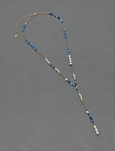 Lucky Brand Bead Celestial Y Necklace