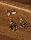 Lucky Brand Beaded Earring Set In Multi