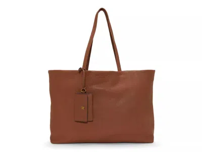 Lucky Brand Beth Leather Tote In Brown