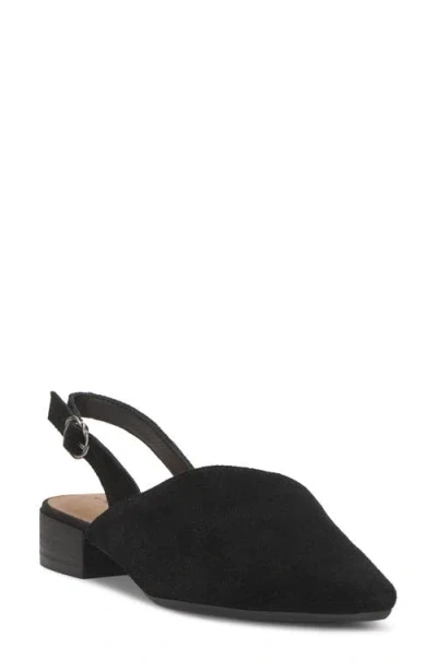 Lucky Brand Bilham Slingback Mule In Black