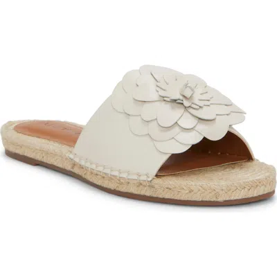 Lucky Brand Biricha Slide Sandal In Tusk Leather