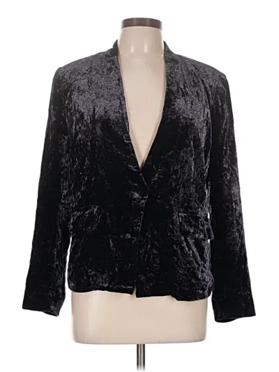 Pre-owned Lucky Brand Blazer Jacket In Black