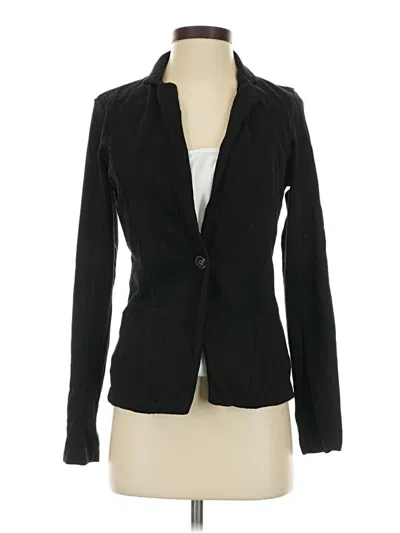 Pre-owned Lucky Brand Blazer Jacket In Black