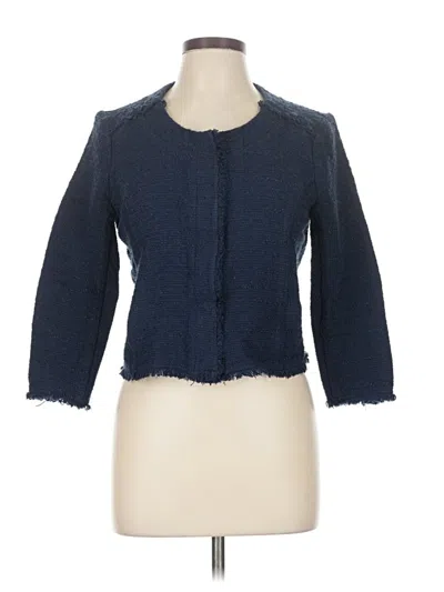 Pre-owned Lucky Brand Blazer Jacket In Blue
