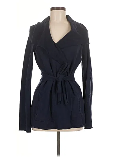 Pre-owned Lucky Brand Blazer Jacket In Blue