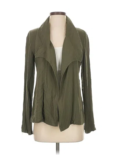Pre-owned Lucky Brand Blazer Jacket In Green
