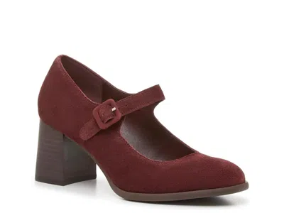 Lucky Brand Boleya Mary Jane Pump In Burgundy