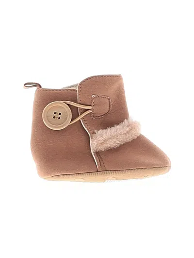 Pre-owned Lucky Brand Kids' Booties In Brown