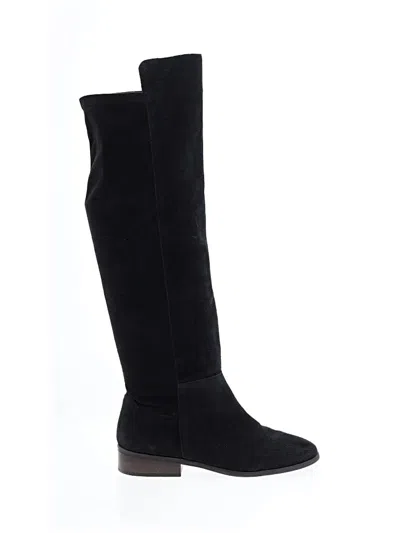 Pre-owned Lucky Brand Boots In Black