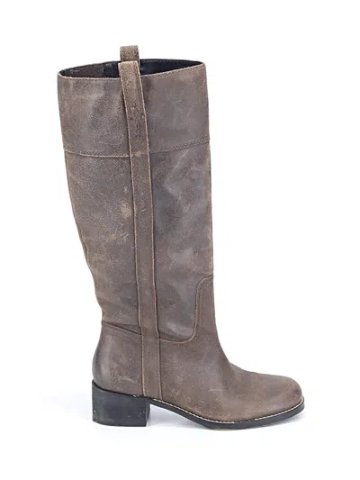 Pre-owned Lucky Brand Boots In Brown