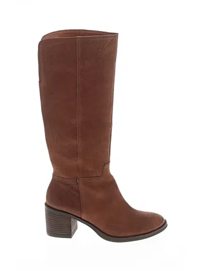 Pre-owned Lucky Brand Boots In Brown