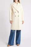 Lucky Brand Bouclé Peacoat In Cream