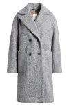 Lucky Brand Bouclé Peacoat In Grey