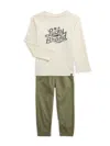 Lucky Brand Boy's 2-piece Tee & Joggers Set In Assorted