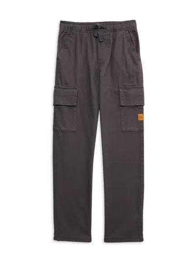 Lucky Brand Babies' Boy's Cargo Pants In Grey