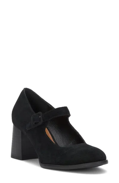 Lucky Brand Bozley Leather Mary Jane In Black