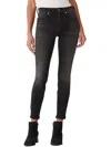 Lucky Brand Bridgette Womens High-rise Stretch Skinny Jeans In Grey