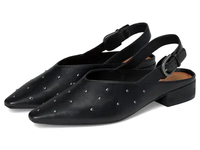 Lucky Brand Brigeet Studded Slingback Mule In Black