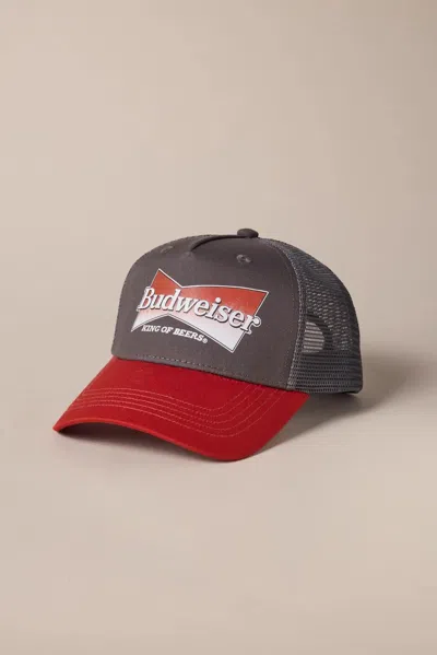 Lucky Brand Budweiser Trucker Hat In Pink