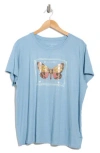Lucky Brand Butterfly Choose Happiness Graphic T-shirt