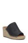 Lucky Brand Women's Cabriah Platform Wedge Sandals In Black