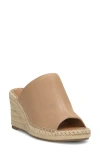 Lucky Brand Cabriah Espadrille Platform Wedge Slide Sandal In Brown