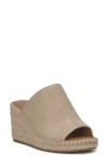 Lucky Brand Women's Cabriah Platform Wedge Sandals In Smoke Beige