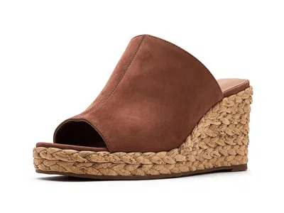Lucky Brand Cabriah Espadrille Wedge Sandals In Brown