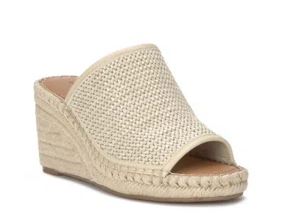 Lucky Brand Cabriah Wedge Sandal In Neutral