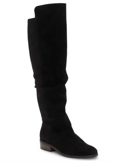 Lucky Brand Calypsow Suede Slouch Boot In Multi