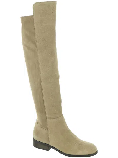 Lucky Brand Calypso Womens Pull On Leather Over-the-knee Boots In Multi