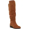Lucky Brand Calypso Womens Pull On Leather Over-the-knee Boots In Multi