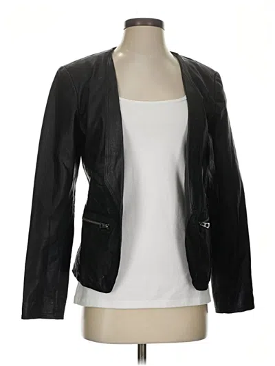 Pre-owned Lucky Brand Cardigan Sweater In Black