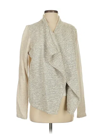 Pre-owned Lucky Brand Cardigan Sweater In Brown