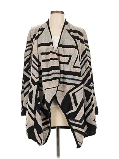 Pre-owned Lucky Brand Cardigan Sweater In Brown