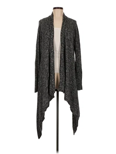 Pre-owned Lucky Brand Cardigan Sweater In Gray