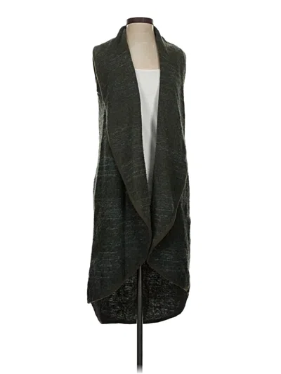 Pre-owned Lucky Brand Cardigan Sweater In Green