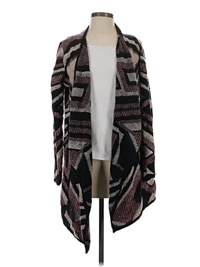Pre-owned Lucky Brand Cardigan Sweater In Purple