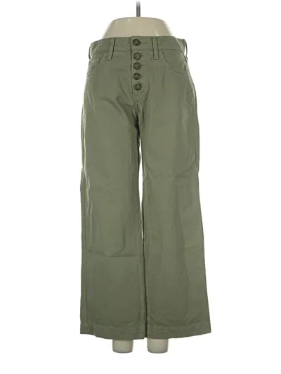Pre-owned Lucky Brand Cargo Pants In Green