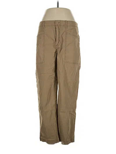 Pre-owned Lucky Brand Cargo Pants In Tan