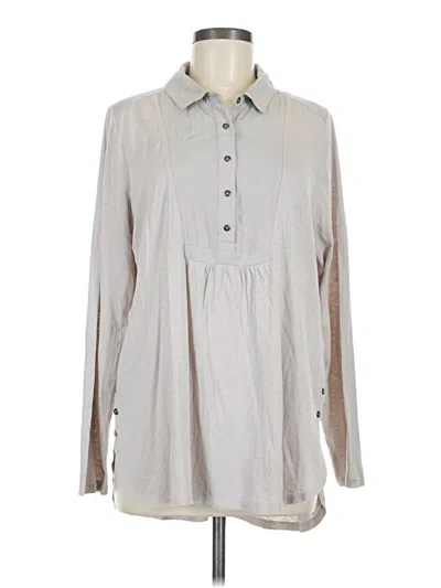 Pre-owned Lucky Brand Casual Dress In Gray